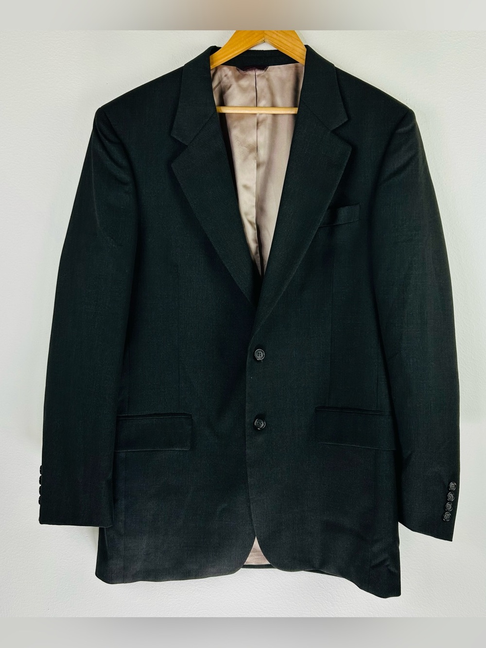 Vtg Jos. A Bank Men’s Classic Two Button Wool Blazer Size 41L
